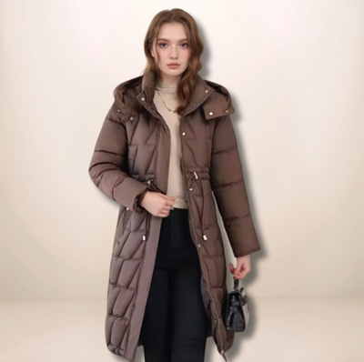 Isabella | Long Quilted Jacket