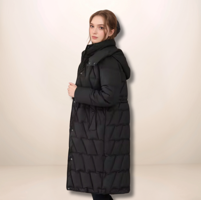 Isabella | Long Quilted Jacket