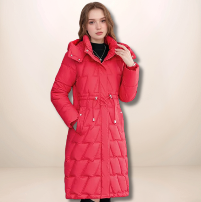 Isabella | Long Quilted Jacket