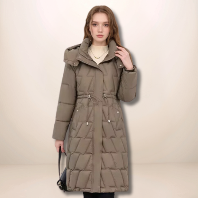 Isabella | Long Quilted Jacket