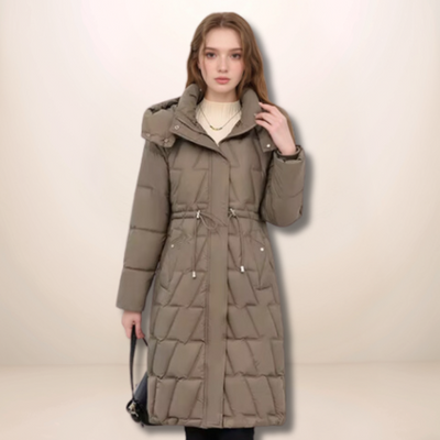 Isabella | Long Quilted Jacket
