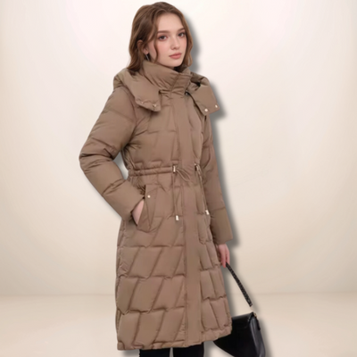 Isabella | Long Quilted Jacket