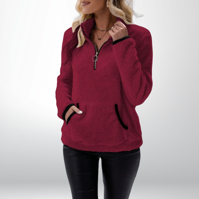 Rosely | Half Zip Fleece Jumper