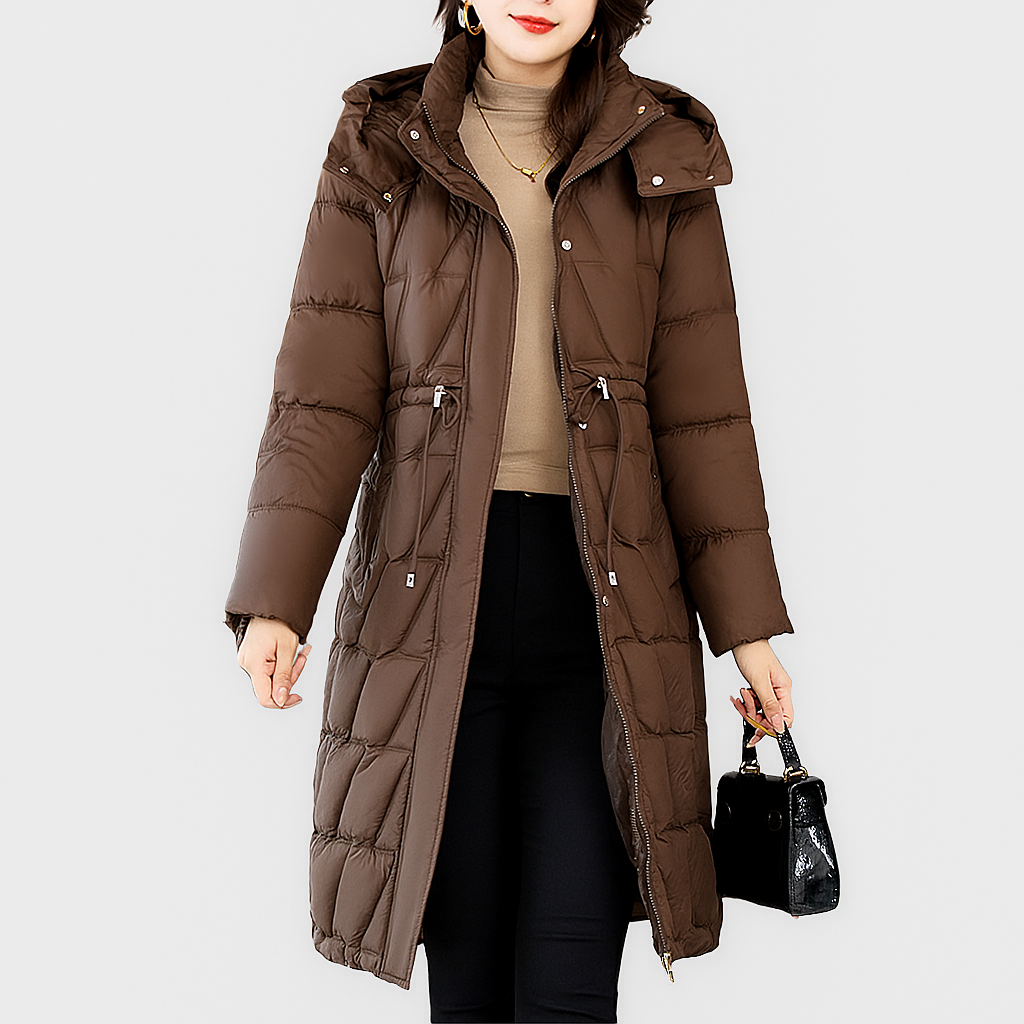 Isabella | Long Quilted Jacket