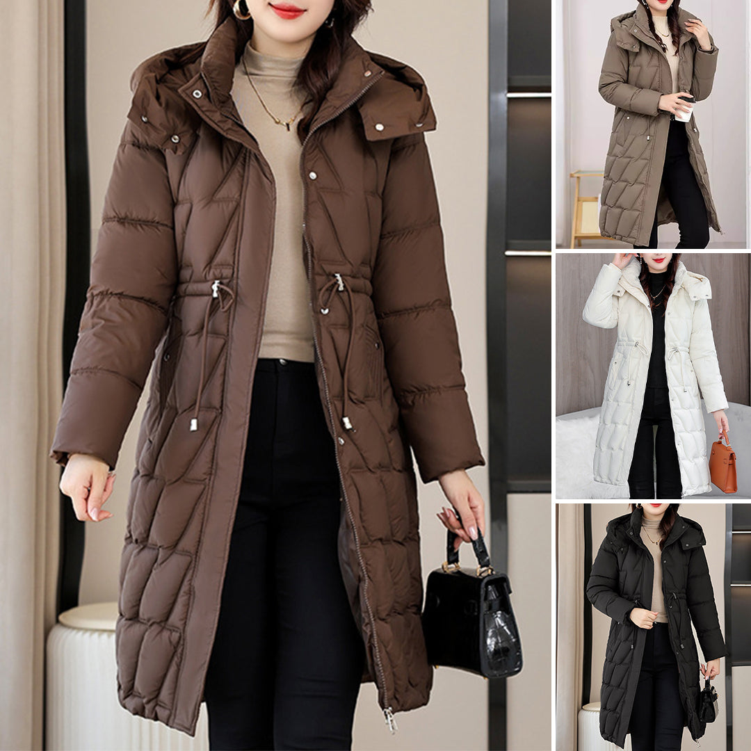 Isabella | Long Quilted Jacket