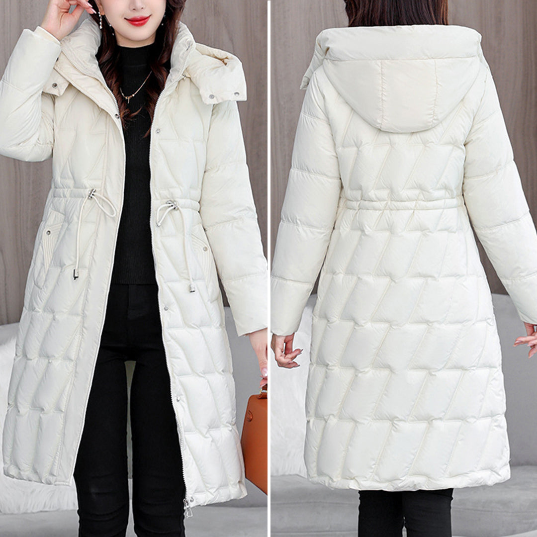 Isabella | Long Quilted Jacket