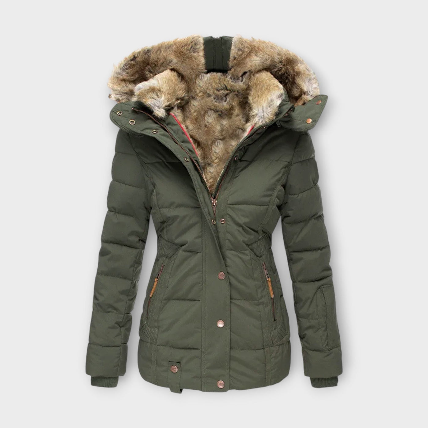 Emine | Cosy Faux Fur-Lined Jacket