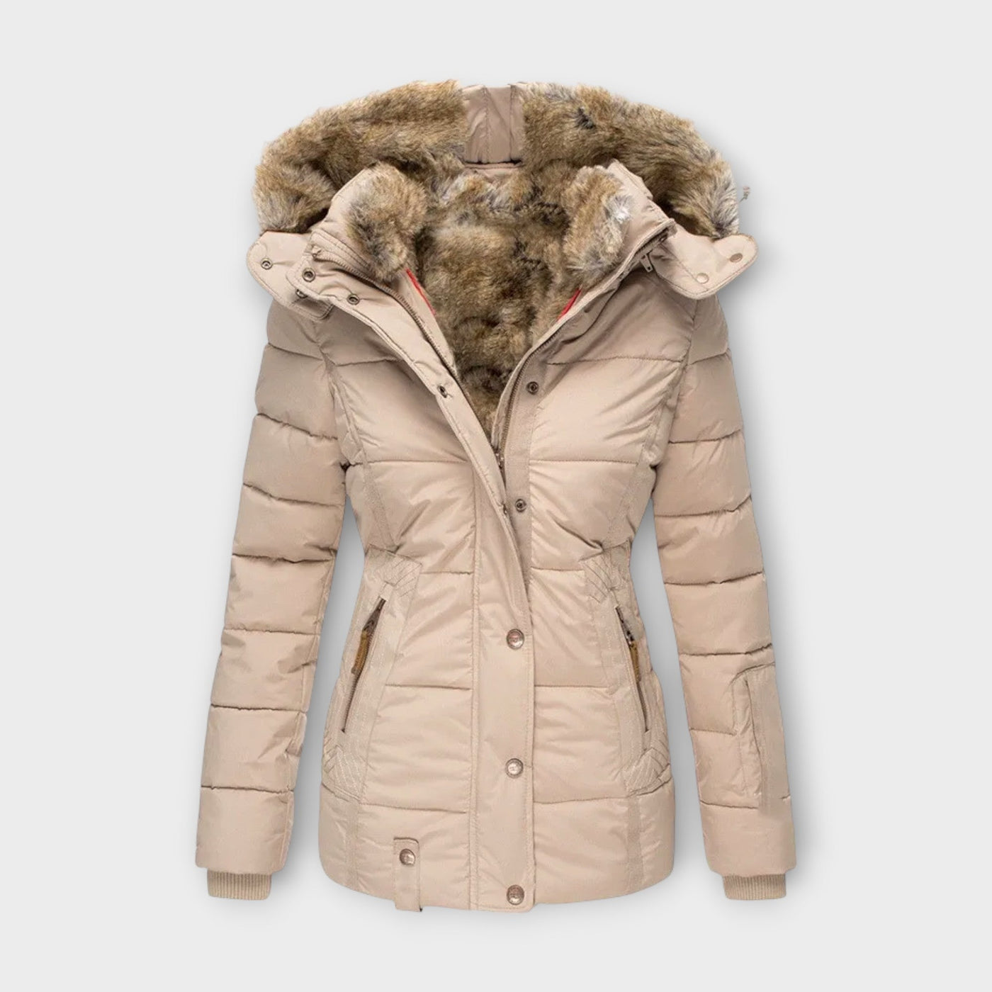 Emine | Cosy Faux Fur-Lined Jacket
