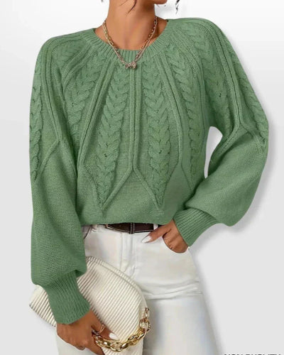 Agnese | Chic Twisted Knit Jumper