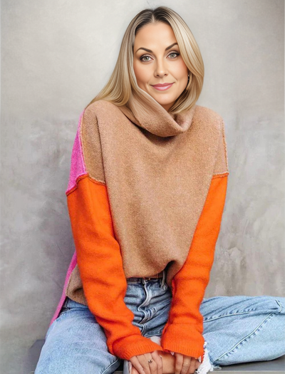 Sloane | Relaxed Roll Neck Jumper