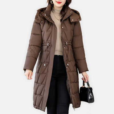 Isabella | Long Quilted Jacket