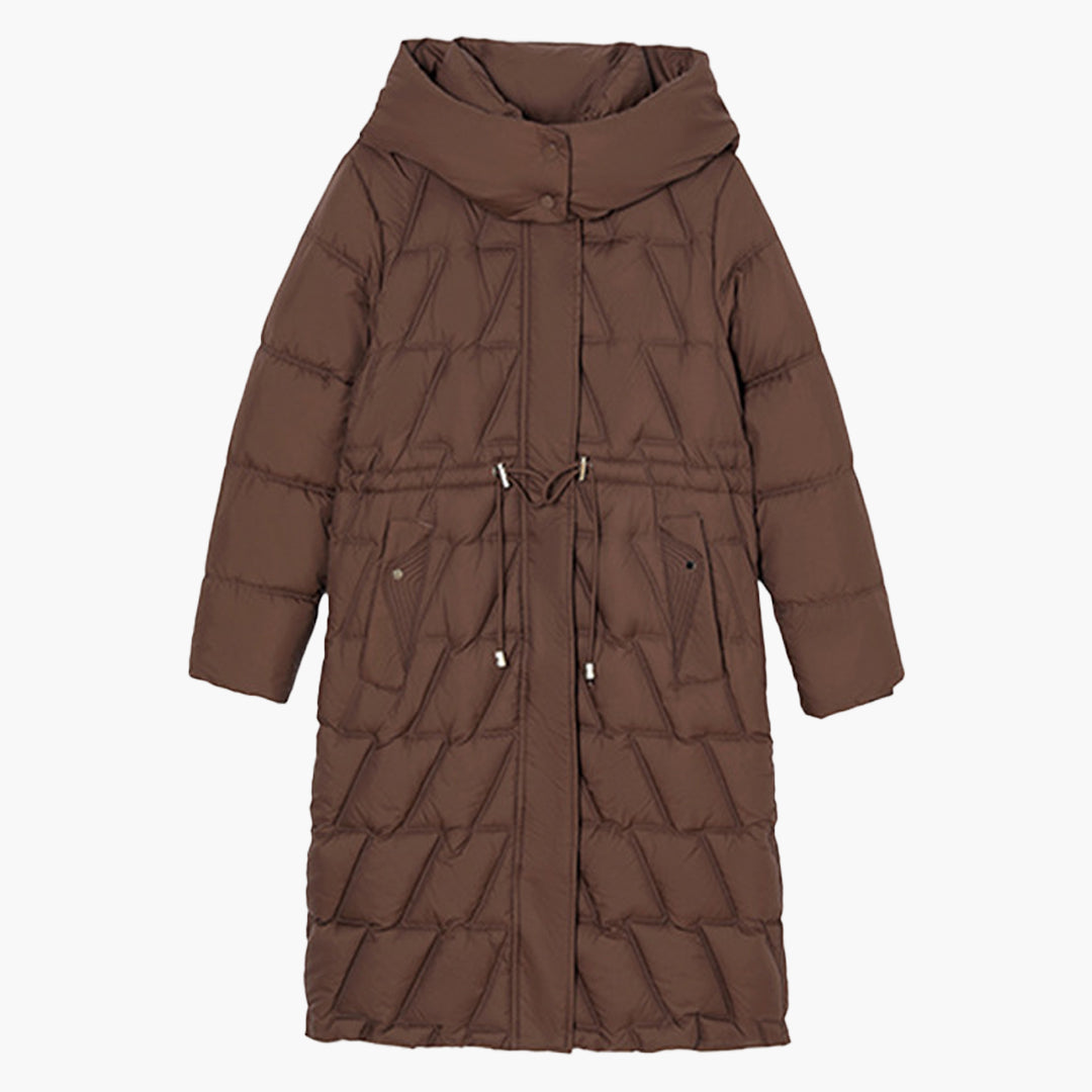 Isabella | Long Quilted Jacket