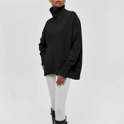 Amelia | Elegant knitted Roll Neck Jumper