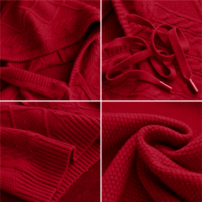 Leonie | Jacquard Hooded Jumper