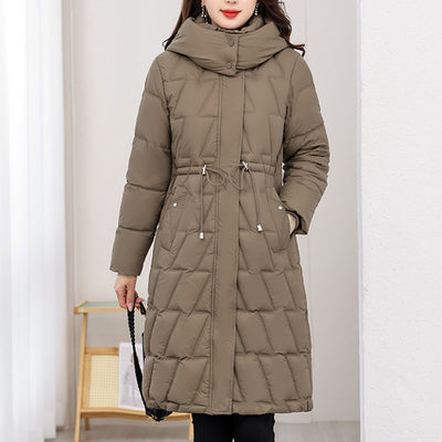 Isabella | Long Quilted Jacket