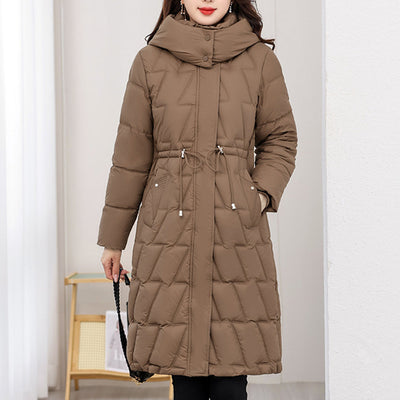 Isabella | Long Quilted Jacket